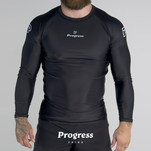 长袖防磨衣黑色基础款