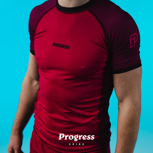 PROGRESS 防磨衣 PROFILE系列 红色 巴西柔术NOGI 男女 官方直营