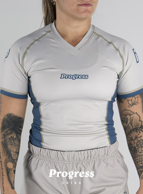 PROGRESS 学院升级款 月光白 女防磨衣无道服巴西柔术BJJ官方直营