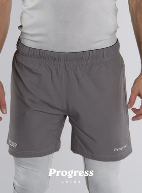 PROGRESS 墨雾系列 双层短裤 无道服BJJ巴西柔术NOGI 官方直营