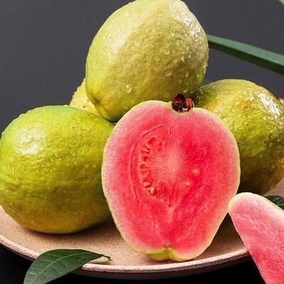 正宗红心芭乐软糯奶油番石榴新鲜水果胭脂红鸡屎果