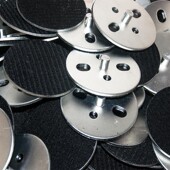 地坪研磨机配件合金耐高温高强度魔术贴带柱子连接片打磨机转换头