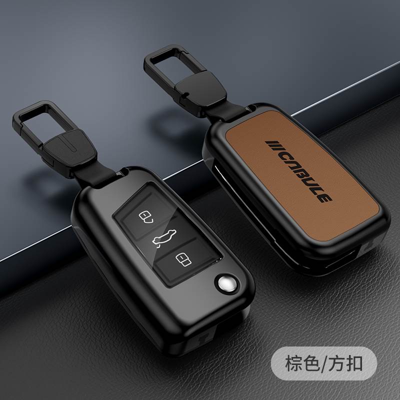适用于斯柯达新明锐速派昕锐柯珞米克柯迪亚克GT汽车钥匙包套壳扣