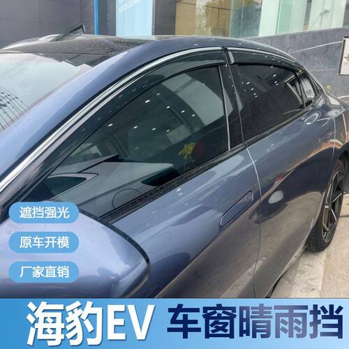 比亚迪海豹EV晴雨挡车窗