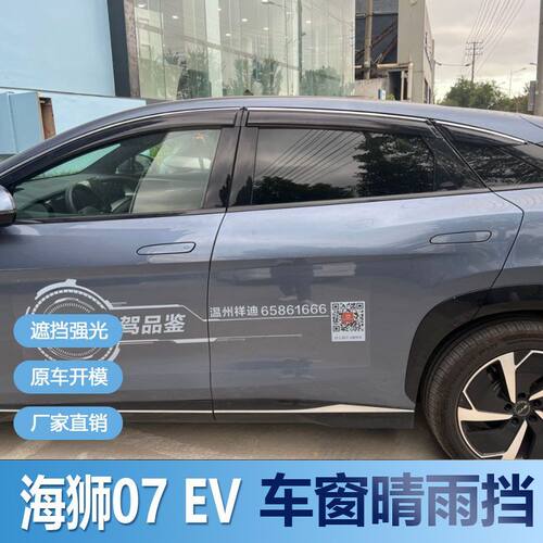 比亚迪海狮07EV晴雨挡车