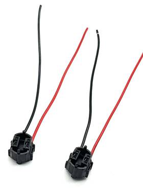 适用江淮M5 昌河Q25 绅宝D50 X25 eu260奔腾B70 北汽大灯近光插头
