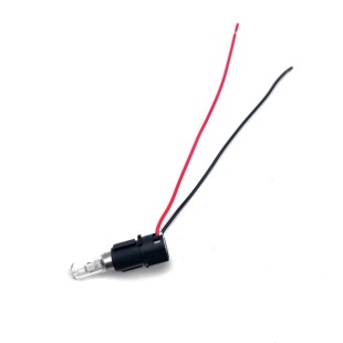 适配大众09-12款途观左后内尾灯底座后雾灯座卤素灯泡插座H21W灯