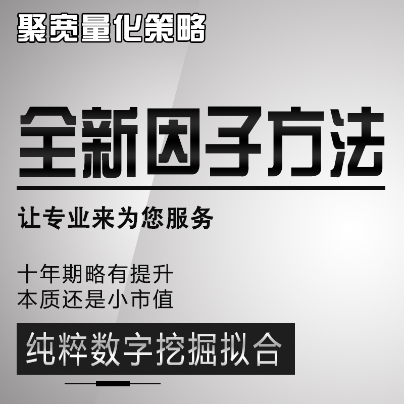 全新单一因子+小市值聚宽经典策略回测高收益可实盘散户省心助手