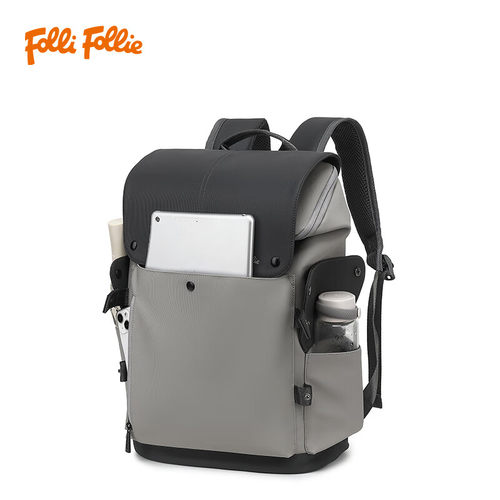 Folli Follie商务简约修身双肩包FF-D004A