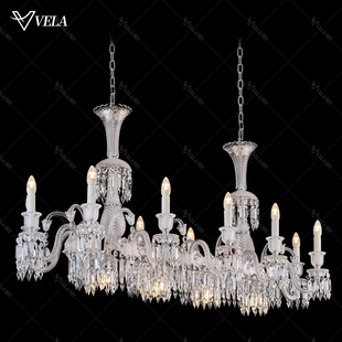 法国Baccarat客厅水晶吊灯法式 奢华餐厅卧室灯具 别墅大厅灯欧式