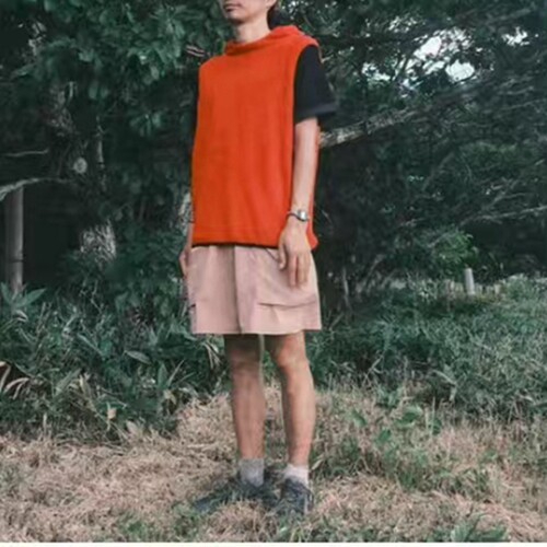 日系小众户外 ALPHA DIRECT90面料 连帽马甲背心 男女同款