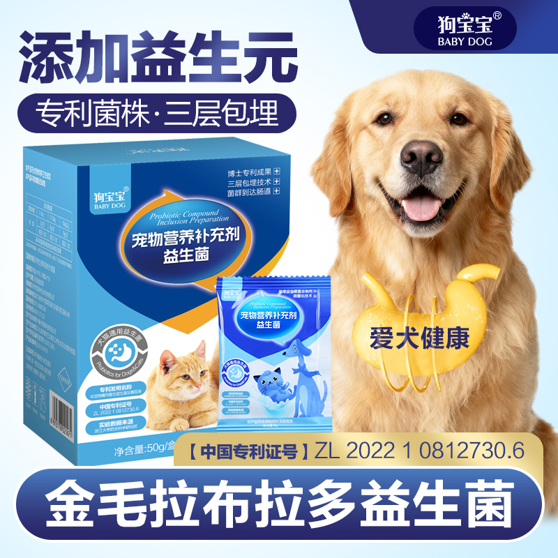 拉布拉多益生菌调理肠胃幼犬拉稀
