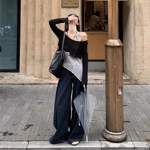爵士舞辣妹穿搭小个子酷飒拽姐独特巨好看2025秋冬流行穿搭一整套