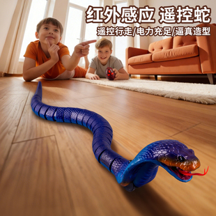 仿真遥控蛇儿童高级黑科技玩具创意整蛊解压神器男孩子搞怪小玩意
