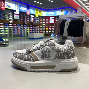 MLB 厚底板鞋男女鞋2026新款情侣经典休闲鞋复古运动鞋3ASXM026N