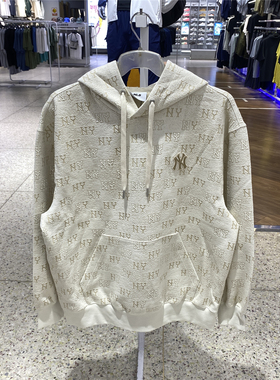 MLB卫衣男装女装新款潮流时尚舒适休闲连帽卫衣套头衫3AHDM0154