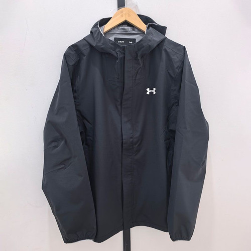安德玛Under Armour正品男子防泼水防风连帽运动高端外套1376066