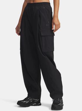 安德玛 UA Unstoppable自在系列女子梭织运动休闲长裤6007025