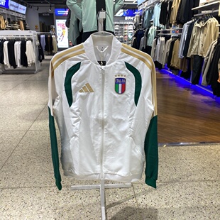 Adidas阿迪达斯2026世界杯意大利队足球文化修身夹克外套JZ9370