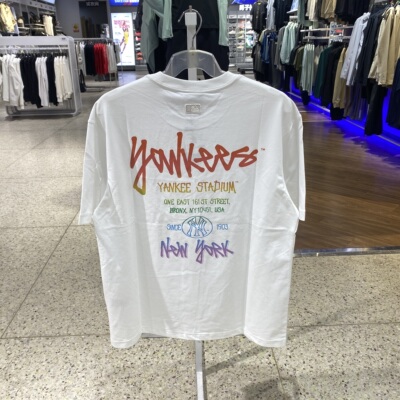 MLB明星同款凉感宽松短袖T恤