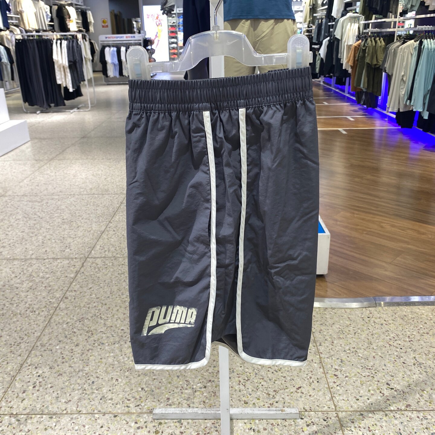 彪马PUMA正品男女宽松时尚防风拒水排湿速干短裤636296-16