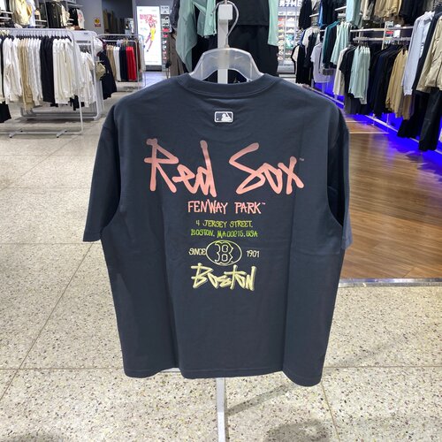 MLB洋基NY涂鸦嘻哈短袖T恤