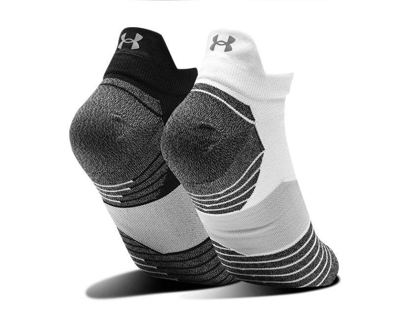 安德玛UA Run男女同款跑步运动袜健身袜子防臭透气2双装1329363