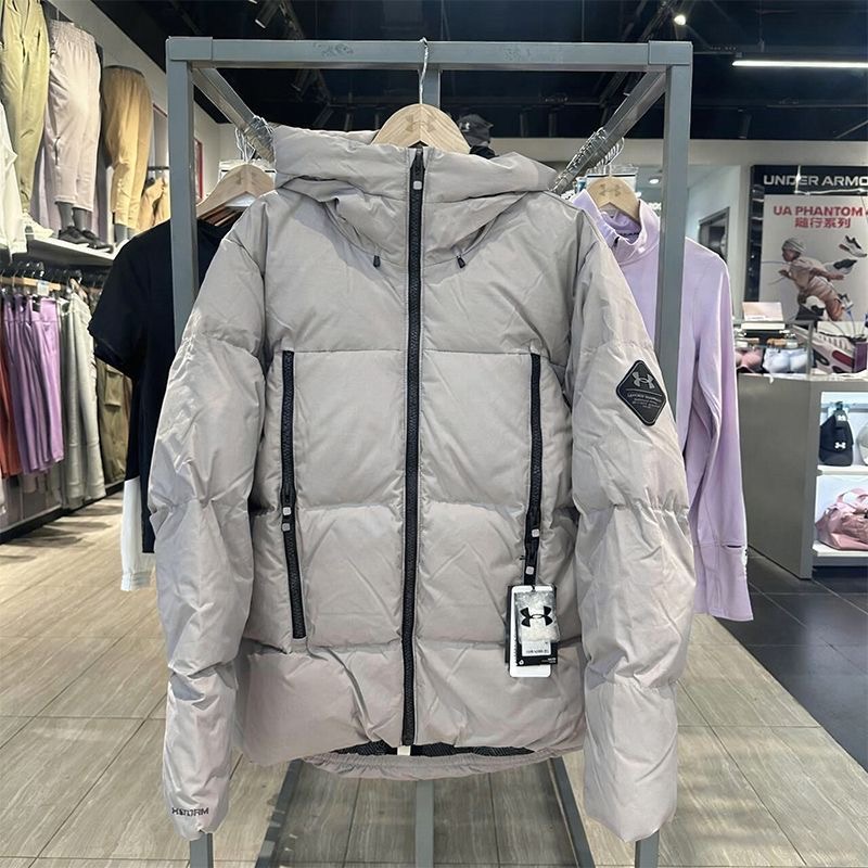 安德玛UnderArmour男子冬季保暖过冬厚实鸭绒羽绒服1384641