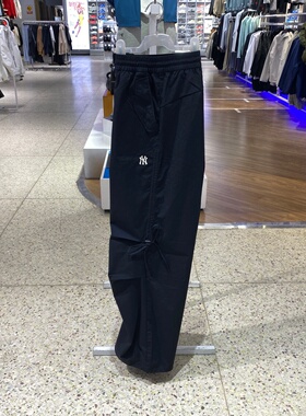 MLB裤子新款洋基队NY潮流时尚女子阔腿裤防晒轻薄运动裤3FWPB0263