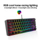 Keys Backlit USB Keyboard Led Wired RGB Gaming