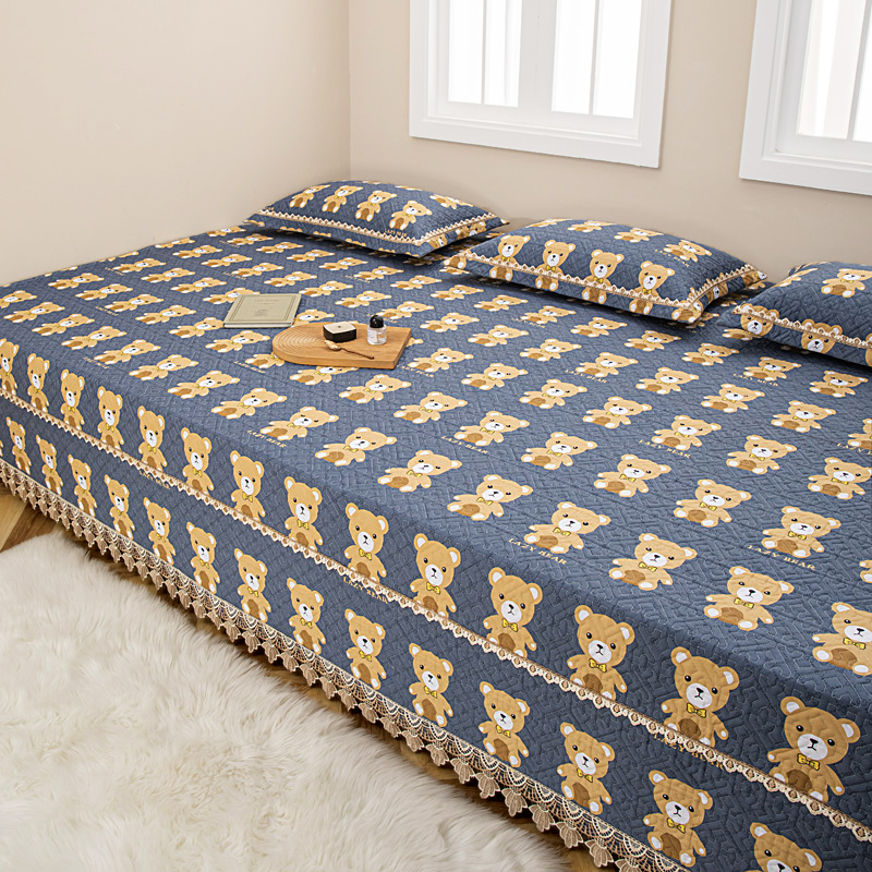 2023新款榻榻米床盖纯棉四季通用全炕垫盖农村大炕床单3米大尺寸