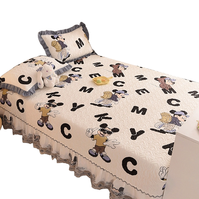 纯棉床盖四件套火炕专用炕单