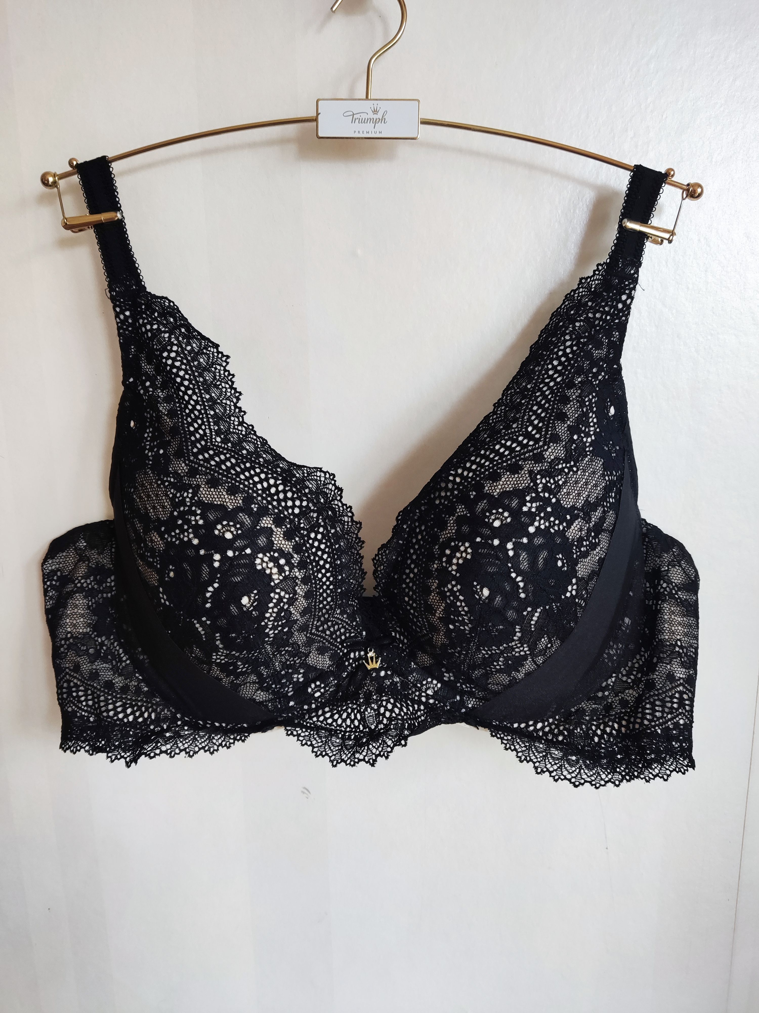 专柜黛安芬【高端金标】水袋聚拢蕾丝性感文胸丰满16-8688原680