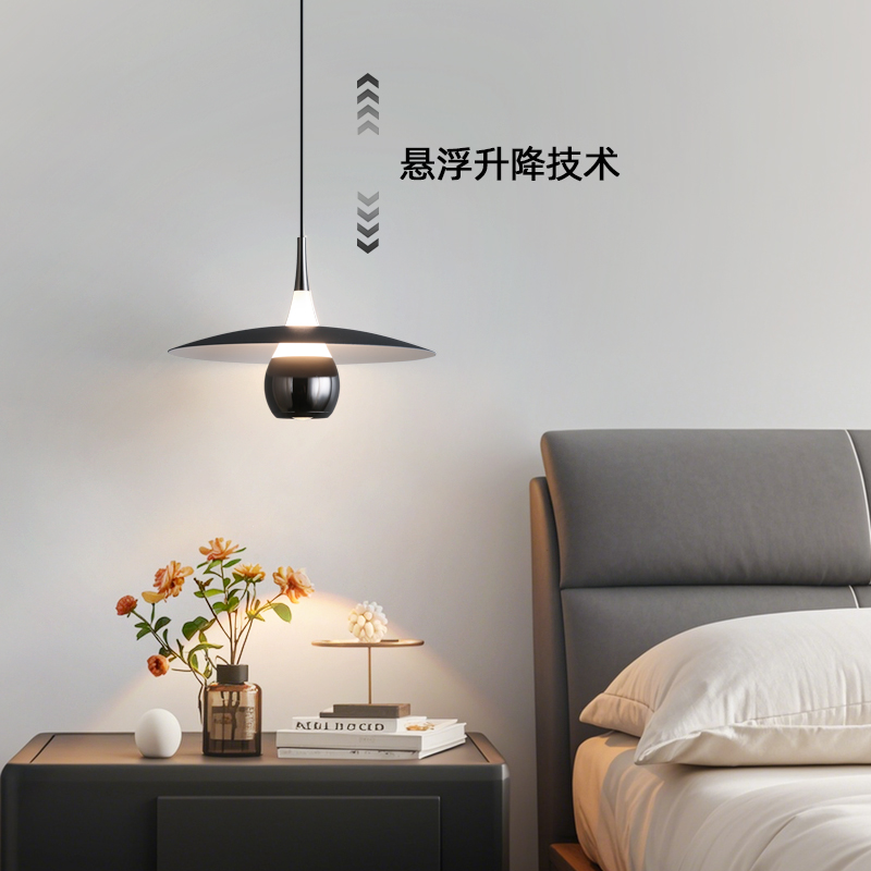 设计师款卧室床头小吊灯