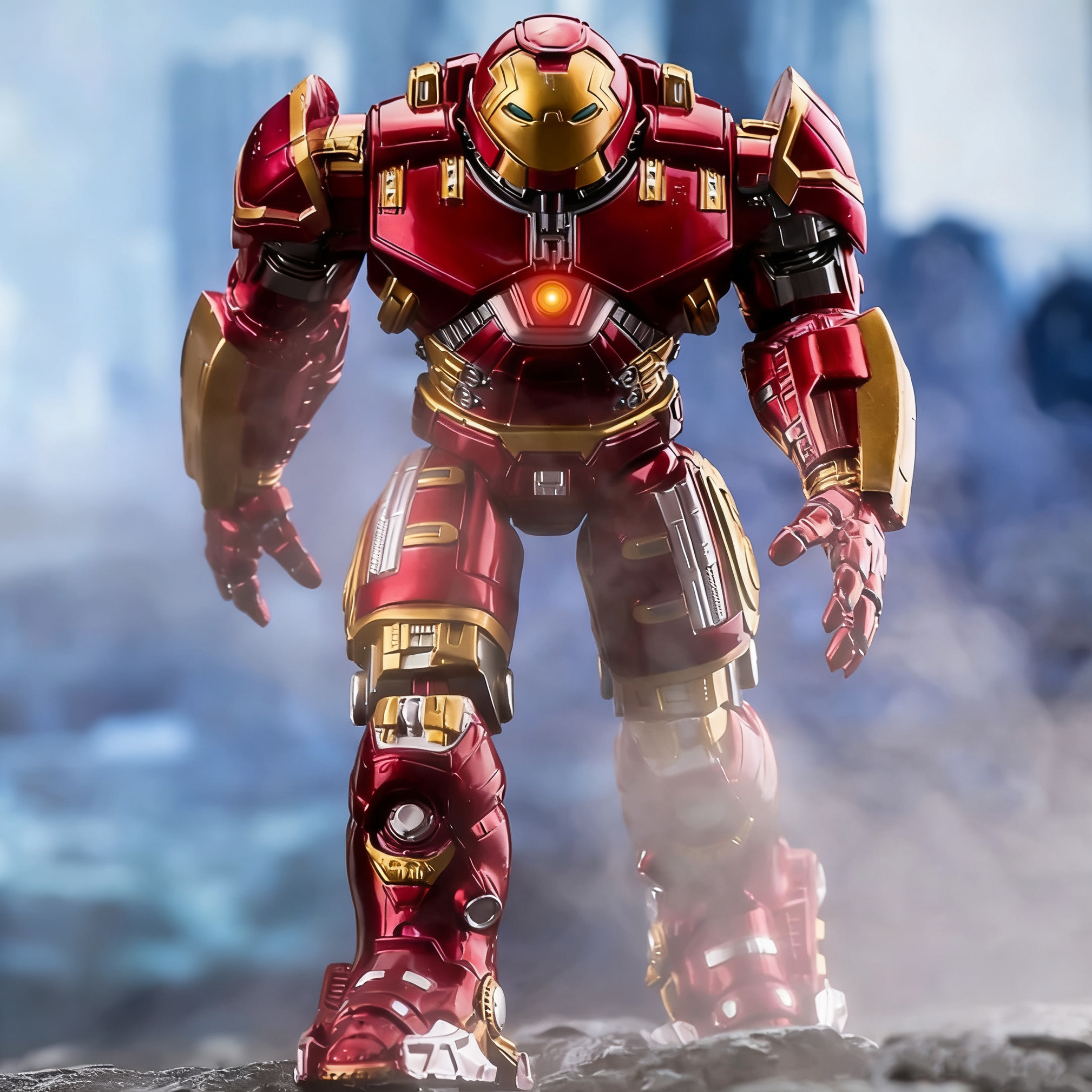 超可动漫威反浩克钢铁侠复仇者联