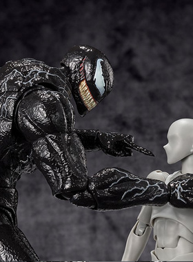 SHF电影版毒液3手办漫威埃迪特工关节可动玩具模型礼物蜘蛛侠摆件