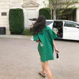 主推后背镂空娃娃衫连衣裙MMJ1058P85控价138已出货，女装连衣裙，浙宝233