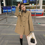 2023秋现货撞色PU皮领风衣MMJ2367-P130控188买家秀，女装风衣，浙宝233