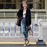 现货韩版后背抽皱西装MMJ2363P115控168含卖家秀，女装西装，浙宝233