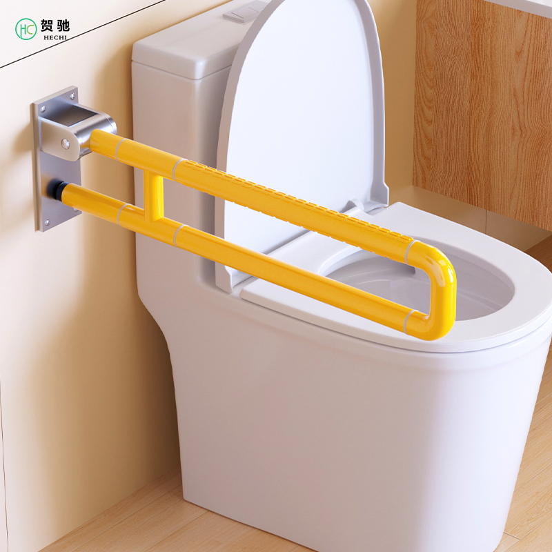 卫生间无障碍马桶扶手老人残疾人厕所浴室防滑安全坐便器折叠栏杆