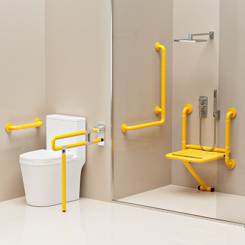 无障碍坐便器马桶扶手套装