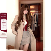 Lazy 短裙黄金比例收腰包臀裙 Didi比例重构 超高腰三色日系修身