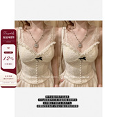 Lazy Didi天鹅缪斯 200g绒面里布提花立体蕾丝上衣加绒蛋糕长纱裙