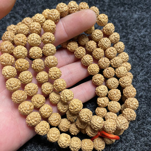 爆肉蛤蟆背小金刚菩提手串108颗男士佛珠树神树王飞碟蜂窝小金刚