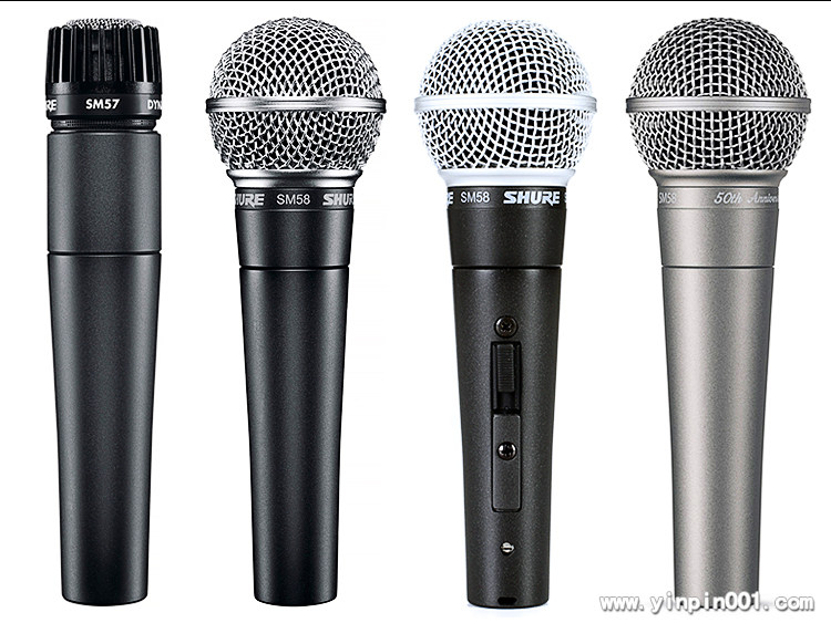 Shure/舒尔 SM58-50A/SM58/SM57 有线话筒/麦克风家里唱K歌卡拉OK