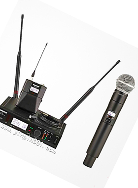 Shure/舒尔 ULXD124/WL85 无线系统领夹式麦克风/手持式话筒
