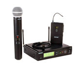 舒尔 无线手持领夹胸麦话筒麦克风套装 SLX124 SM58 演出 Shure