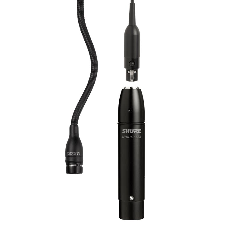 Shure/舒尔 MX202/MX150/MX180/MX153悬挂领夹头戴式话筒麦克风