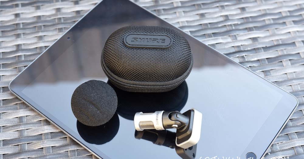 舒尔ios手机k歌专用电容话筒