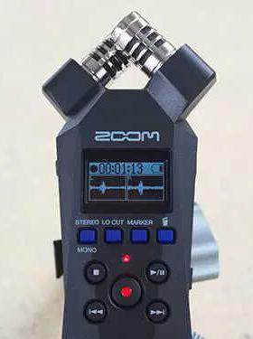 ZOOM H1essential H4/6 32位浮点小巧便携录音笔机调音台单反同步